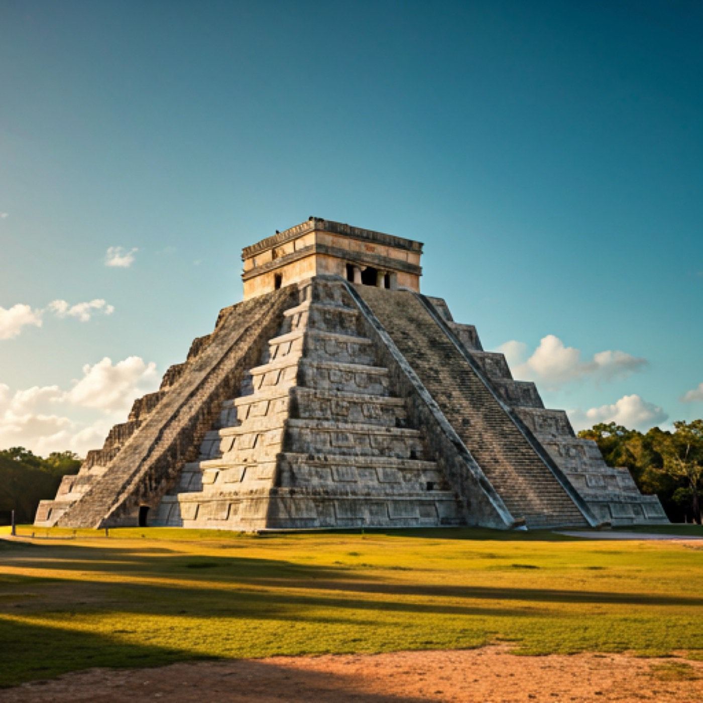 Piramida Kukulkána w Chichén Itzá